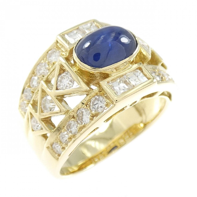 Nhẫn Sapphire K18YG 1.89CT 671556