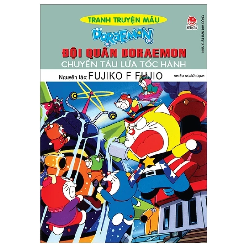 Doraemon - Tranh Truyện Màu - Đội Quân Doraemon - Chuyến Tàu Lửa Tốc Hành - Fujiko F Fujio 317899