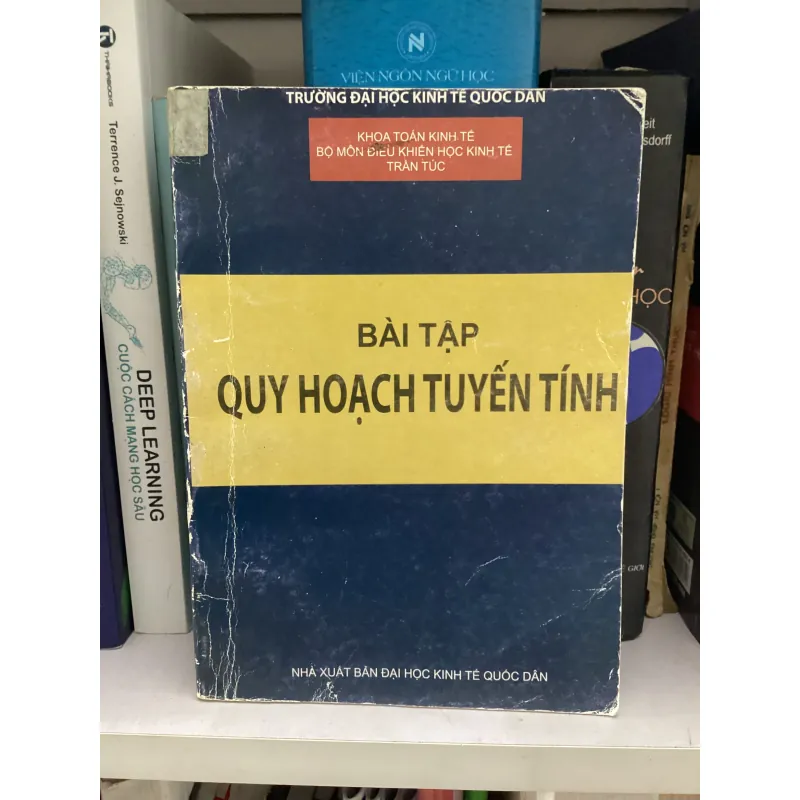 Bài tập quy hoạch tuyến tính 993583