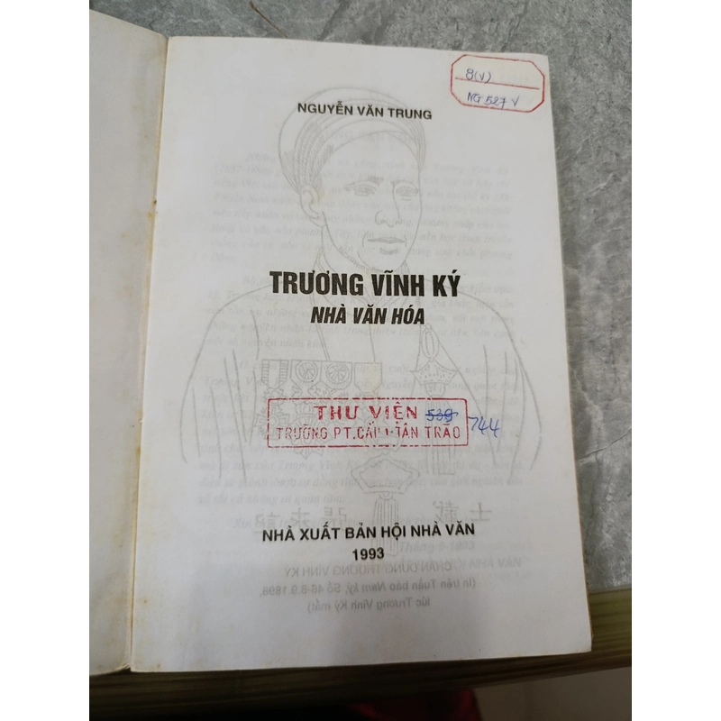 TRƯƠNG VĨNH KÝ-NHÀ VĂN HOÁ 547348