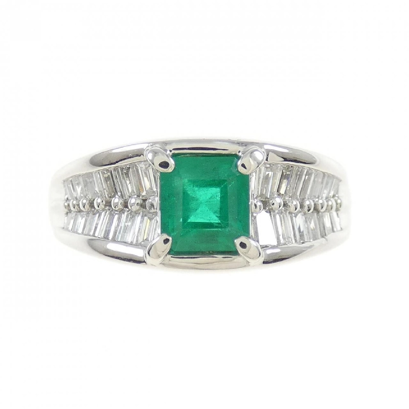 Nhẫn Emerald PT900 0.72CT 670575