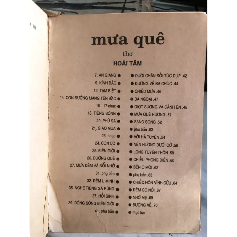 Mưa quê - Hoài Tâm  1031784