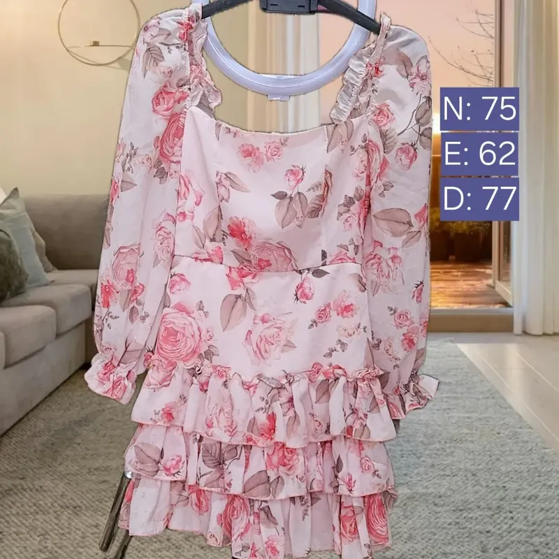 Váy hoa 2 hand độ mới cao 568613