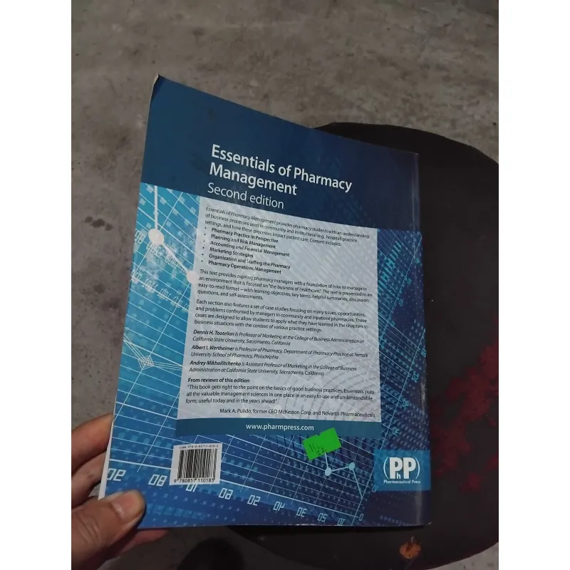 Essentials of Pharmacy Management  969990