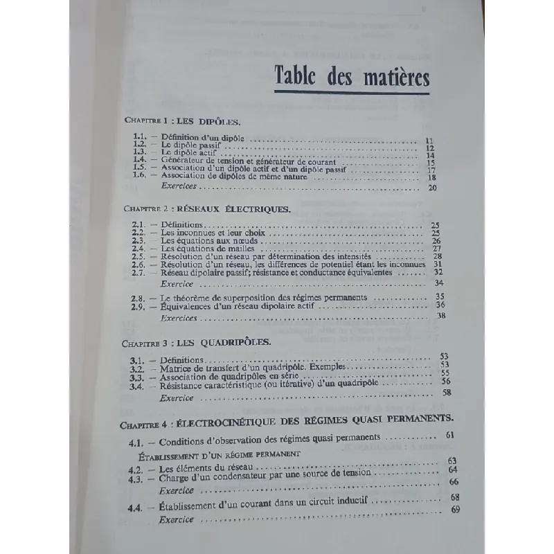 Électricité - VUIBERT 703587