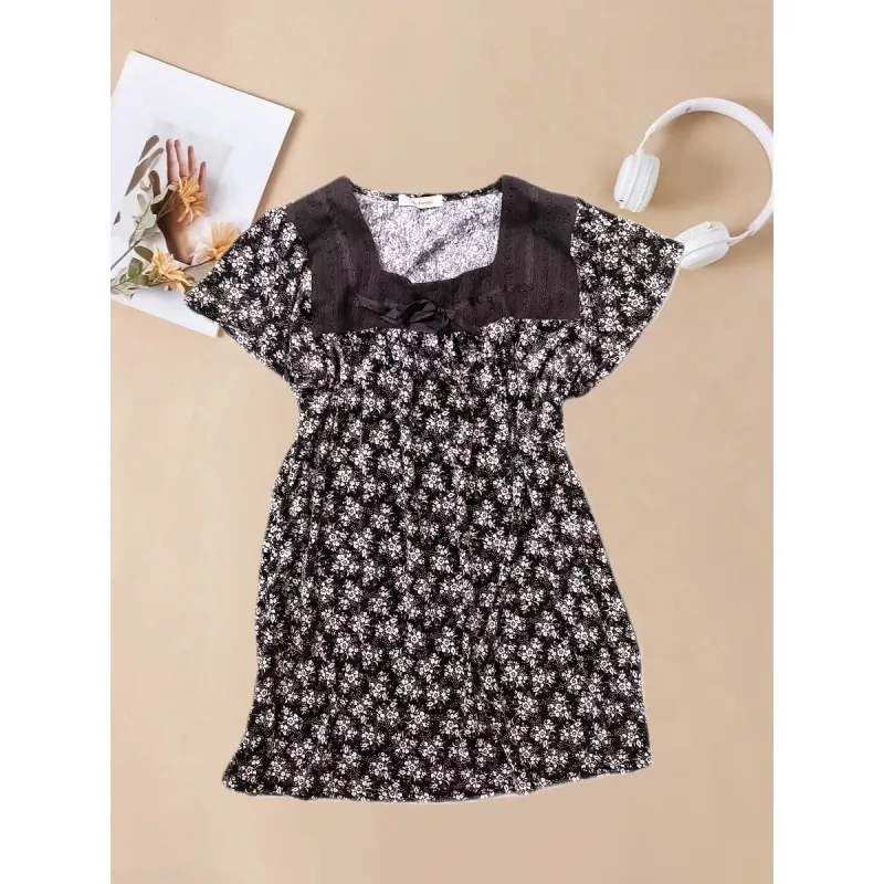 Áo nhung nữ hoa nhí  791310