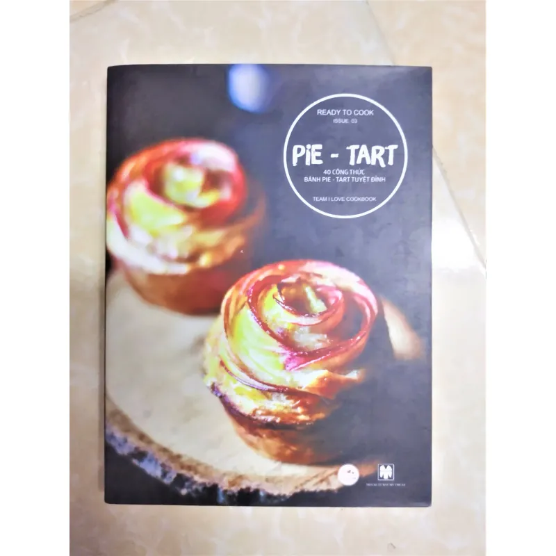 Sách - Ready to cook - Pie Tart (40 công thức bánh Pie Tart tuyệt đỉnh) 935088