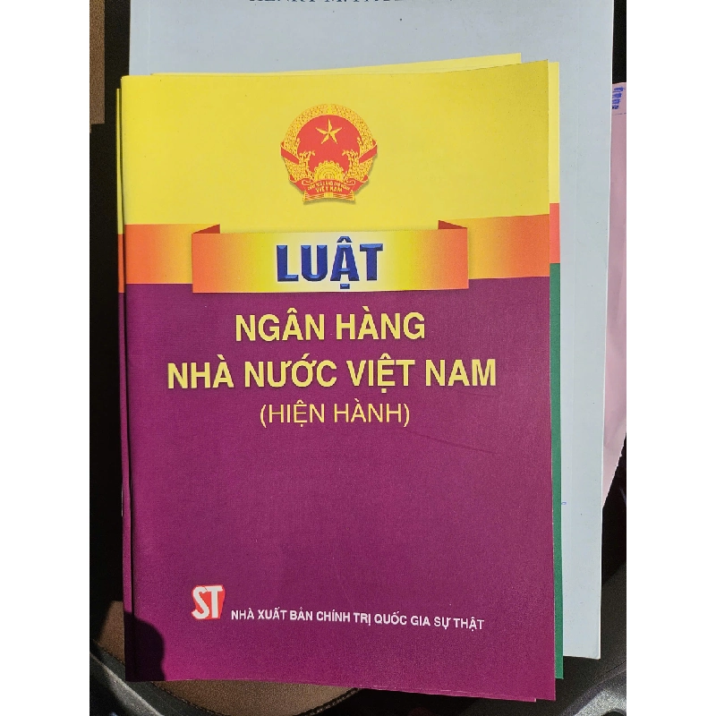 Luật Ngân Hàng Nhà Nước Việt Nam (Hiện Hành) - Quốc Hội S0503 325110