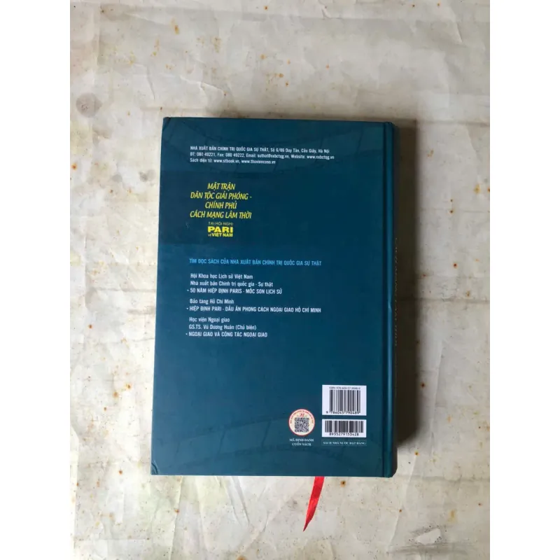 Mặt trận Dân tộc Giải phóng - Chính phủ Cách mạng lâm thời tại Hội nghị Paris về Việt Nam 752831