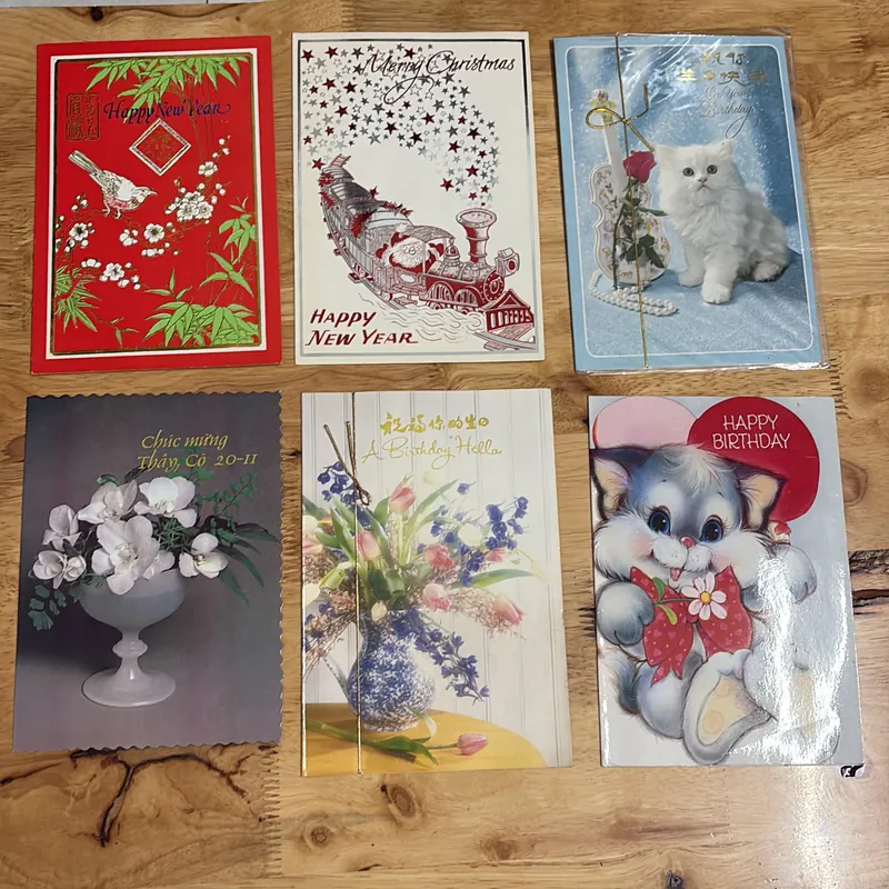 II Thiệp Lưu Niệm (Đã Viết) 715448