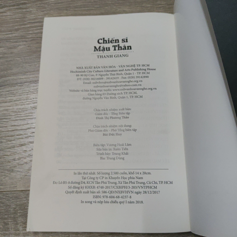 Chiến Sĩ Mậu Thân - Thanh Gian 532064
