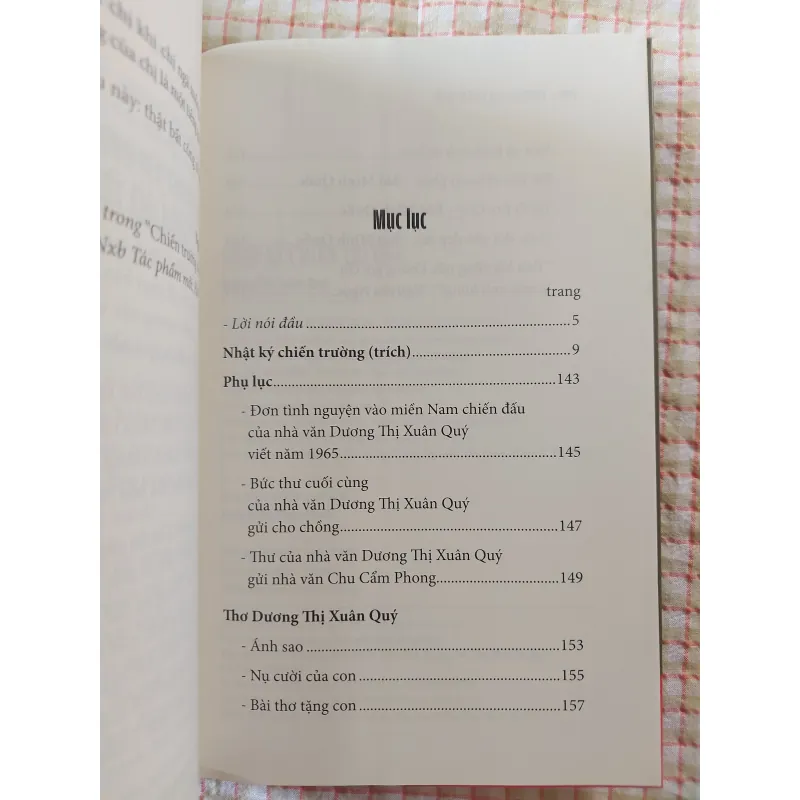 NHẬT KÝ CHIẾN TRƯỜNG - DƯƠNG THỊ XUÂN QUÝ • Sách Nhà Nước Đặt Hàng 751380