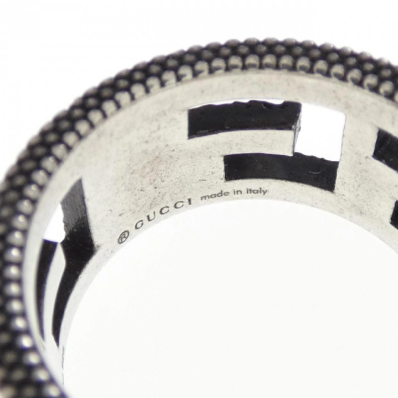 Nhẫn G chữ vuông Gucci - Hàng hiệu Authentic 837147