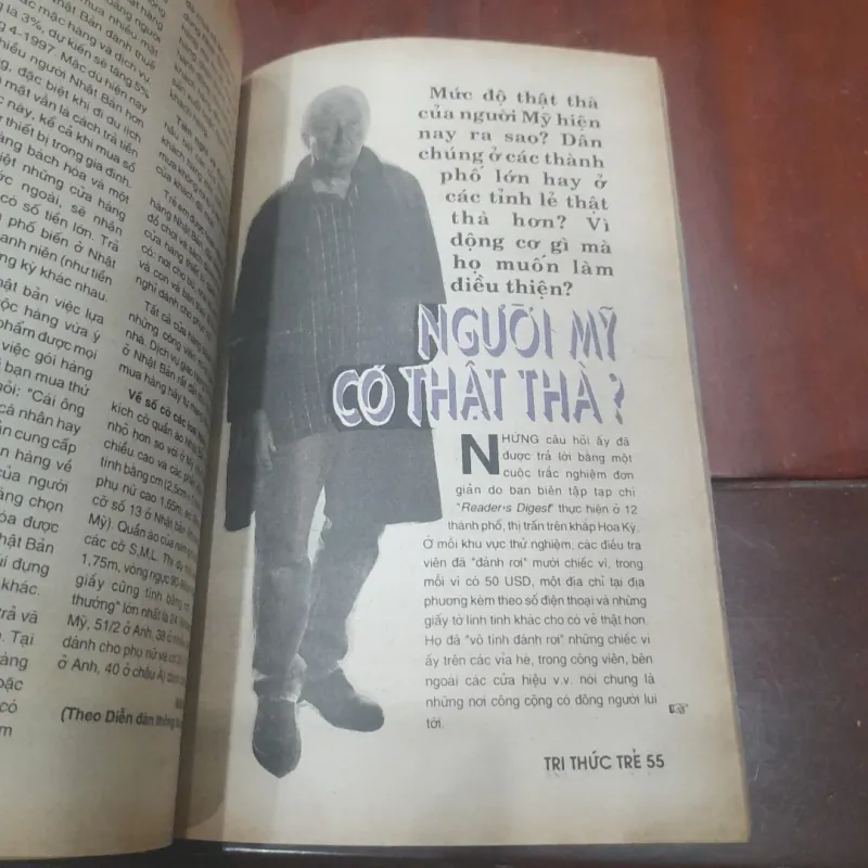 TRI THỨC TRẺ số 16 tháng 10-1996 747518