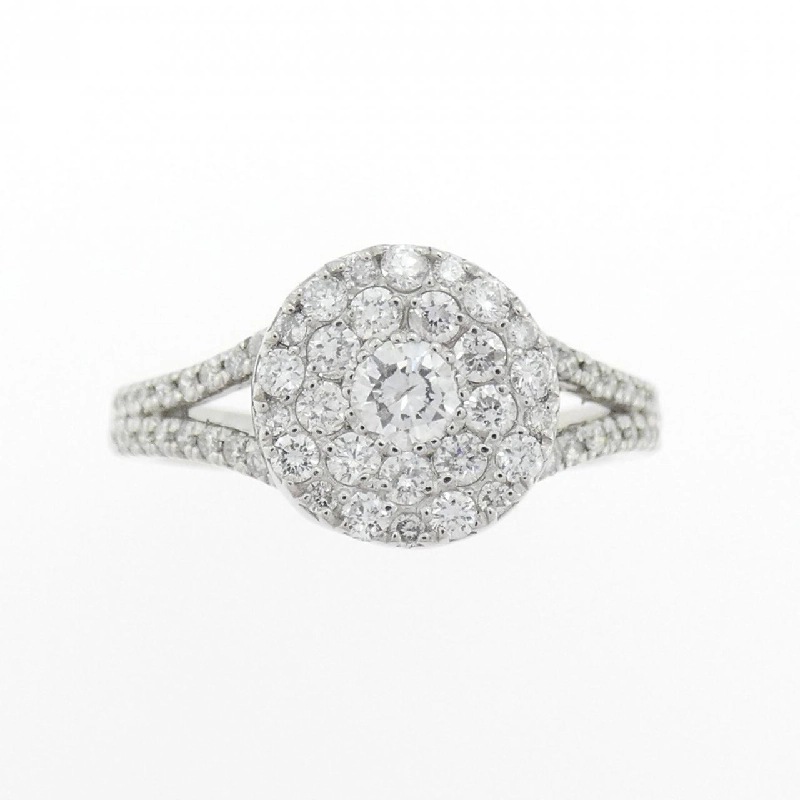 Nhẫn kim cương K18WG 0.75CT 666350