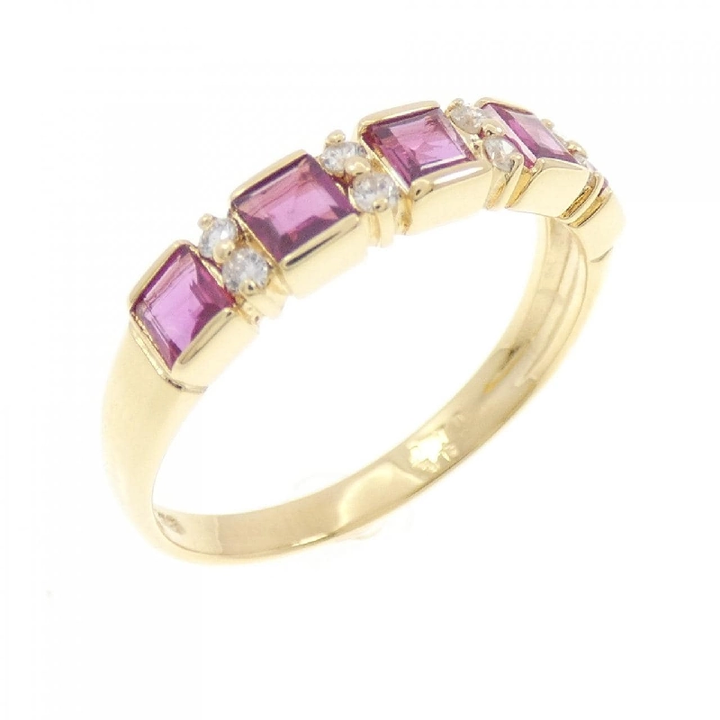 Nhẫn Ruby K18YG 0.70CT - Hàng hiệu Chính hãng 852092