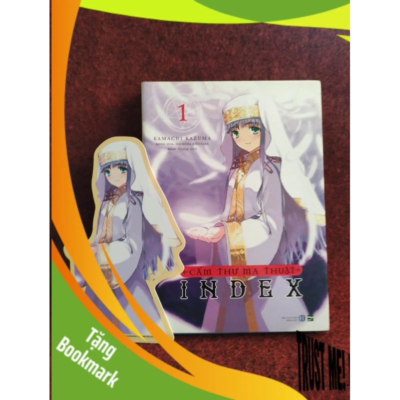 (TẶNG BOOKMARK) Cấm thư ma thuật Index tập 1 mới 90% 940628