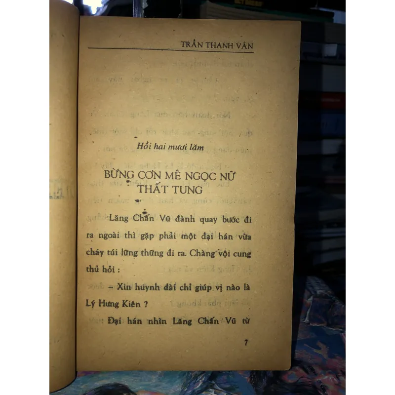 Diêm vương thiếp - Trần Thanh Vân 970770