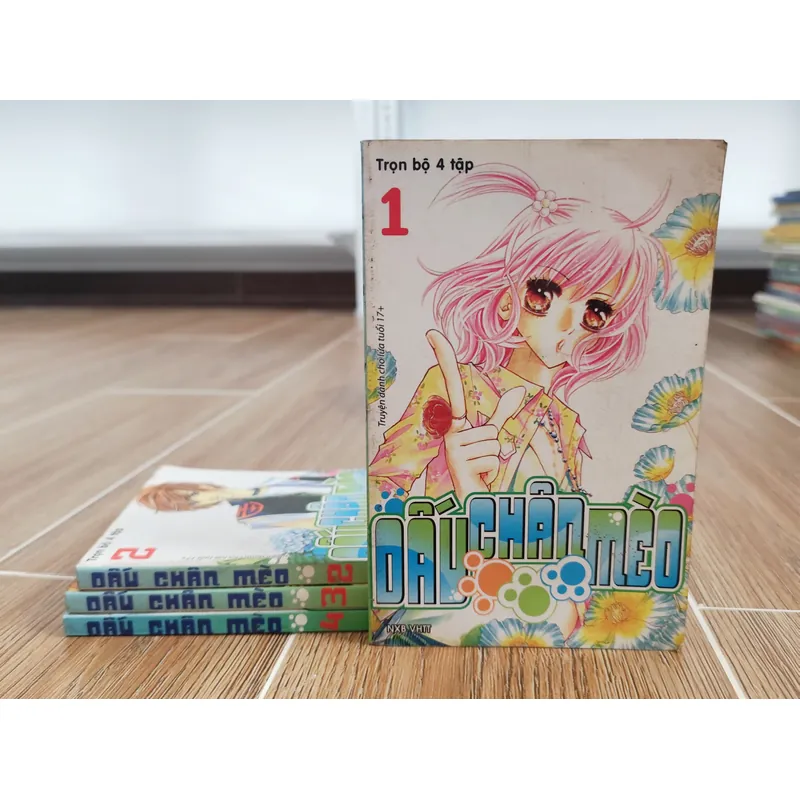 Trọn bộ dấu chân mèo  595706