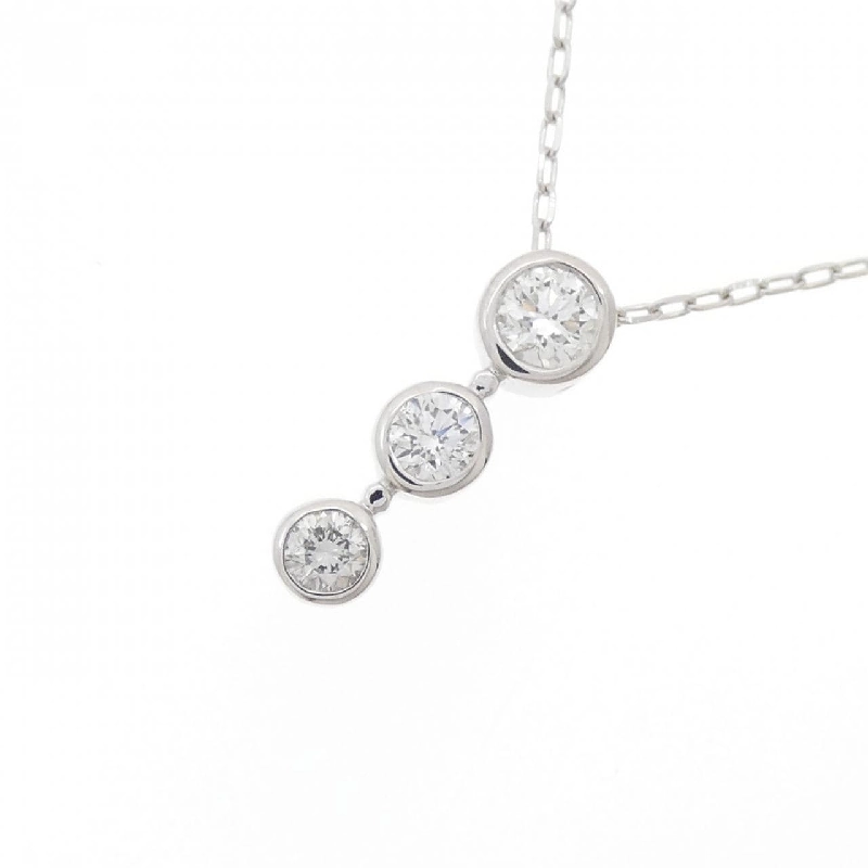 K18WG Dây chuyền kim cương 0.30CT - Hàng hiệu Chính hãng 859249