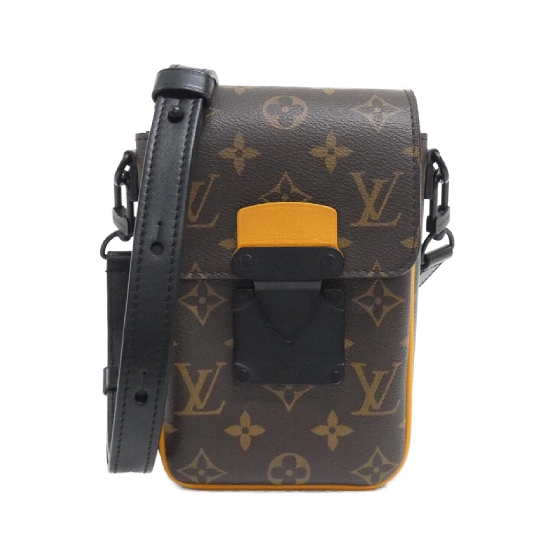Túi đeo vai Louis Vuitton Monogram Macassar S-Lock Vertical Wearable Wallet M82535 612710
