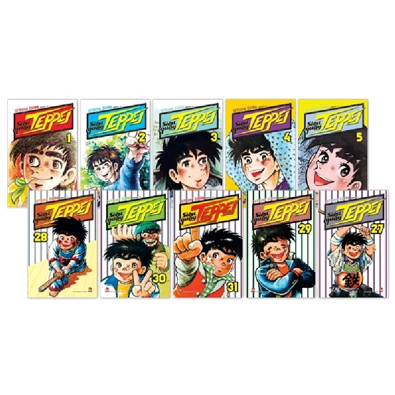 Combo Manga - Siêu Quậy Teppei: Tập 1-31 (Bộ 31 Tập) - Tetsuya Chiba (Mới 100%) Manga, comic, NXB Kim Đồng - SÁCH ĐẠI HỌC 487911