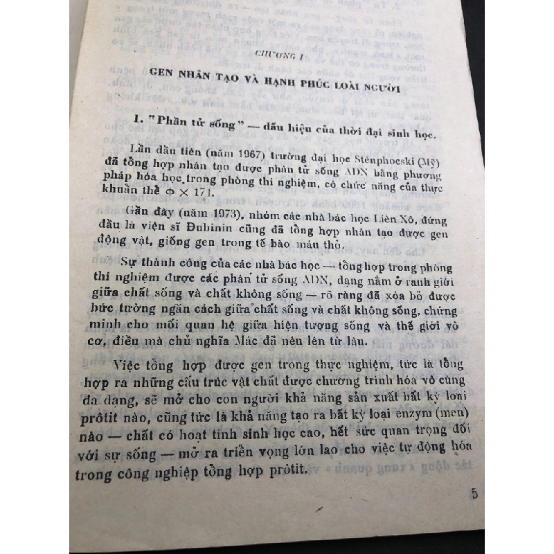 Di truyền học và đời sống 1978 mới 50% ố bẩn Phan Cự Nhãn HPB0906 SÁCH VĂN HỌC 164686