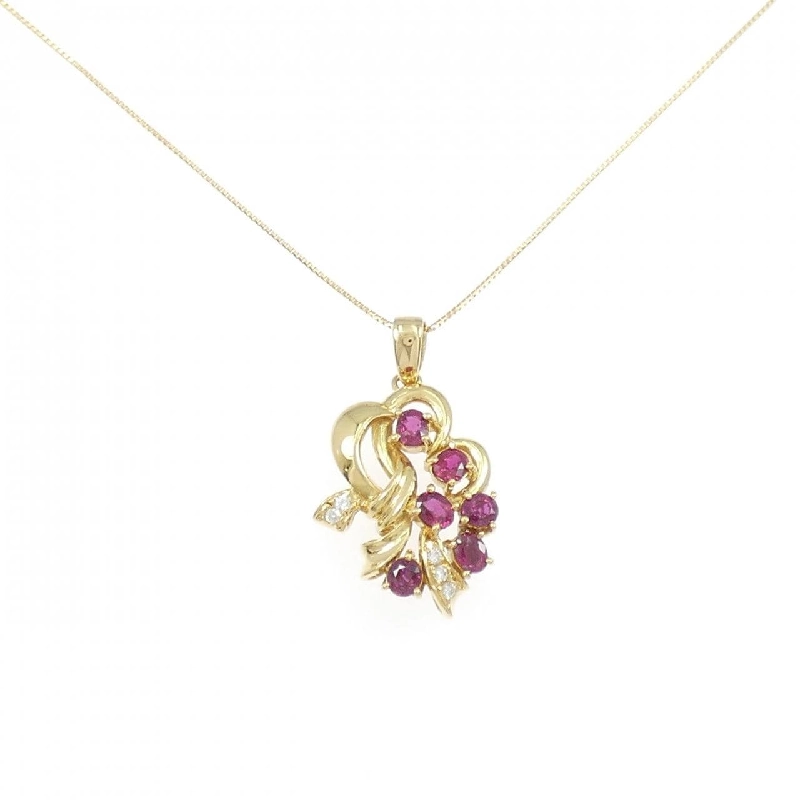 K18YG Nhẫn Ruby 1.17CT - Hàng hiệu Chính hãng 861394