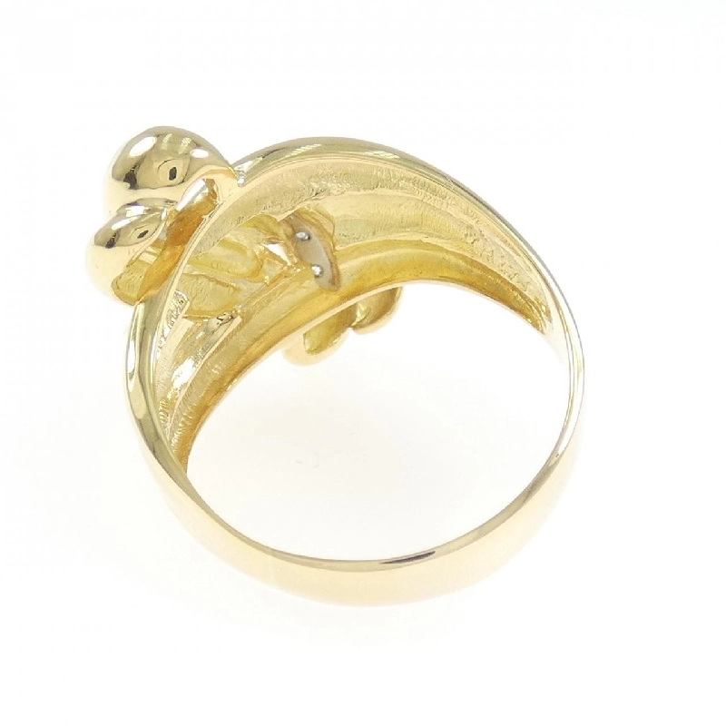 Nhẫn kim cương K18YG/PT900 0.04CT - Hàng hiệu Chính hãng 849238