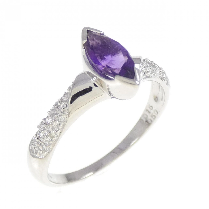 Nhẫn Amethyst PT900 0.50CT 667077