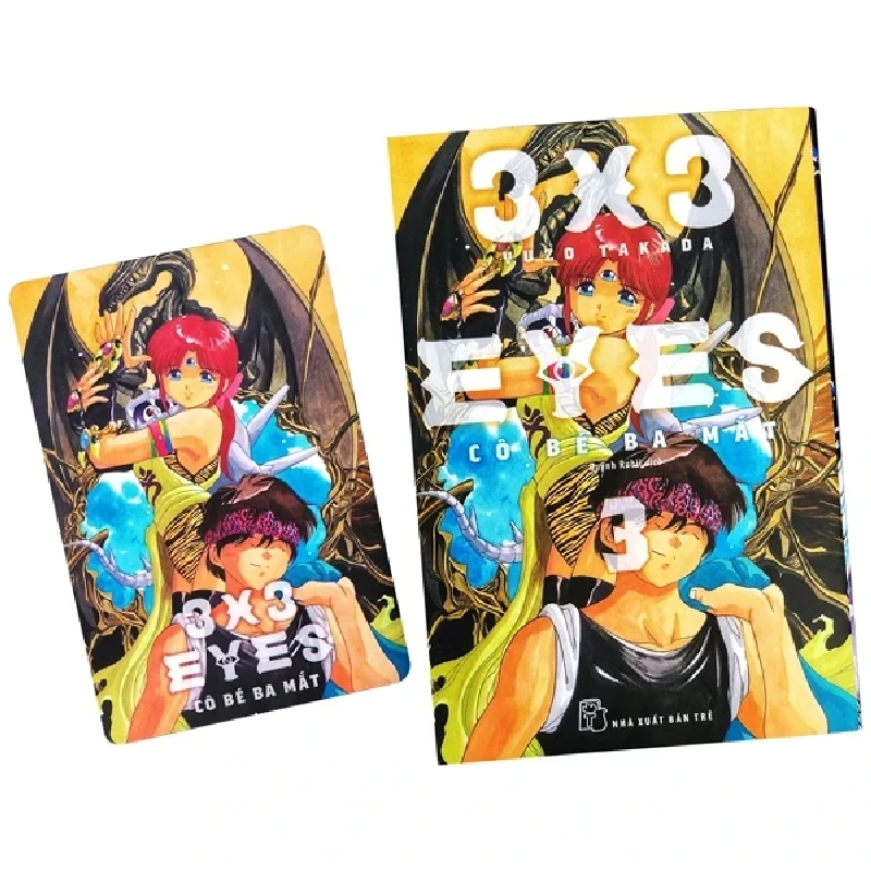 3x3 Eyes - Cô Bé Ba Mắt - Tập 3 - Yuzo Takada (Mới 100%) Truyện tranh, NXB Trẻ - SÁCH ĐẠI HỌC 487331