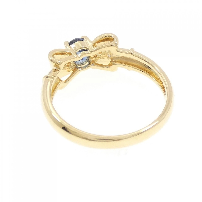 Nhẫn Sapphire Ruy Băng K18YG 0.54CT - Hàng hiệu Chính hãng 854088