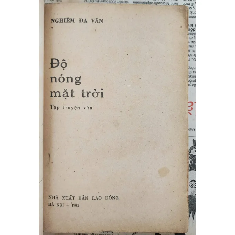 Tập truyện vừa ĐỘ NÓNG MẶT TRỜI - Nghiêm Đa Văn ( 726579