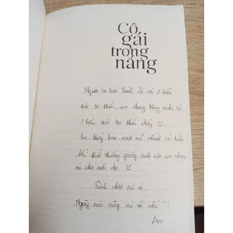 [Phiên Chợ Sách Cũ] Cô Gái Trong Nắng (2017) - Koshigaya Osamu S1507 506334