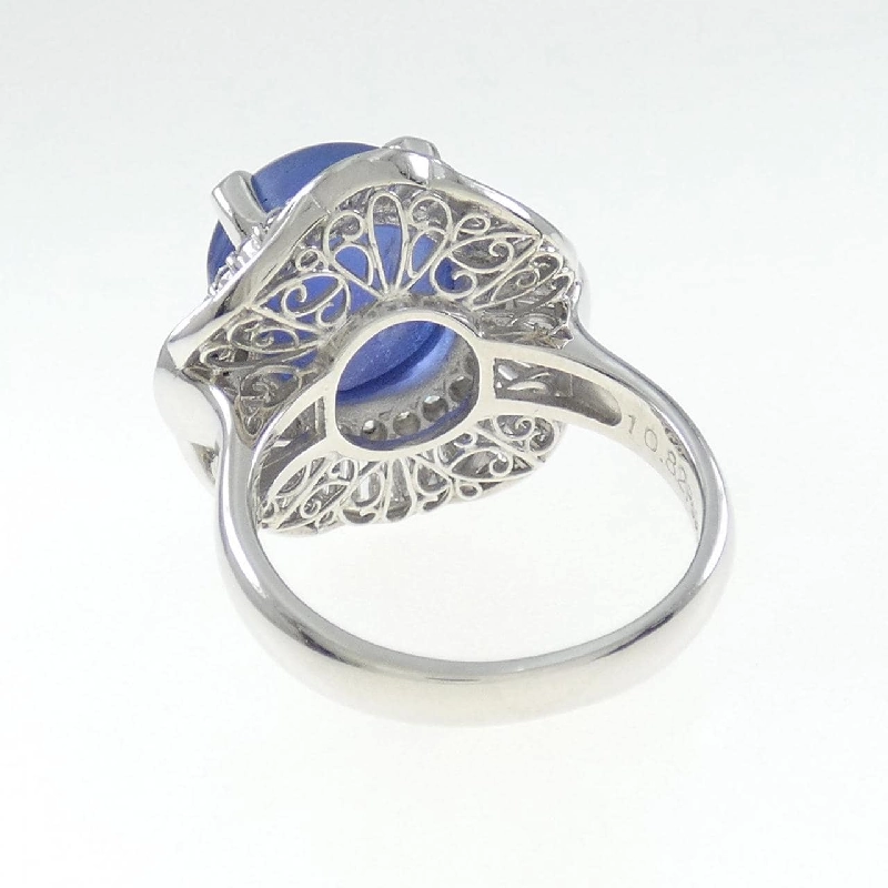 Nhẫn ngọc sao PT900 10.82CT 673497