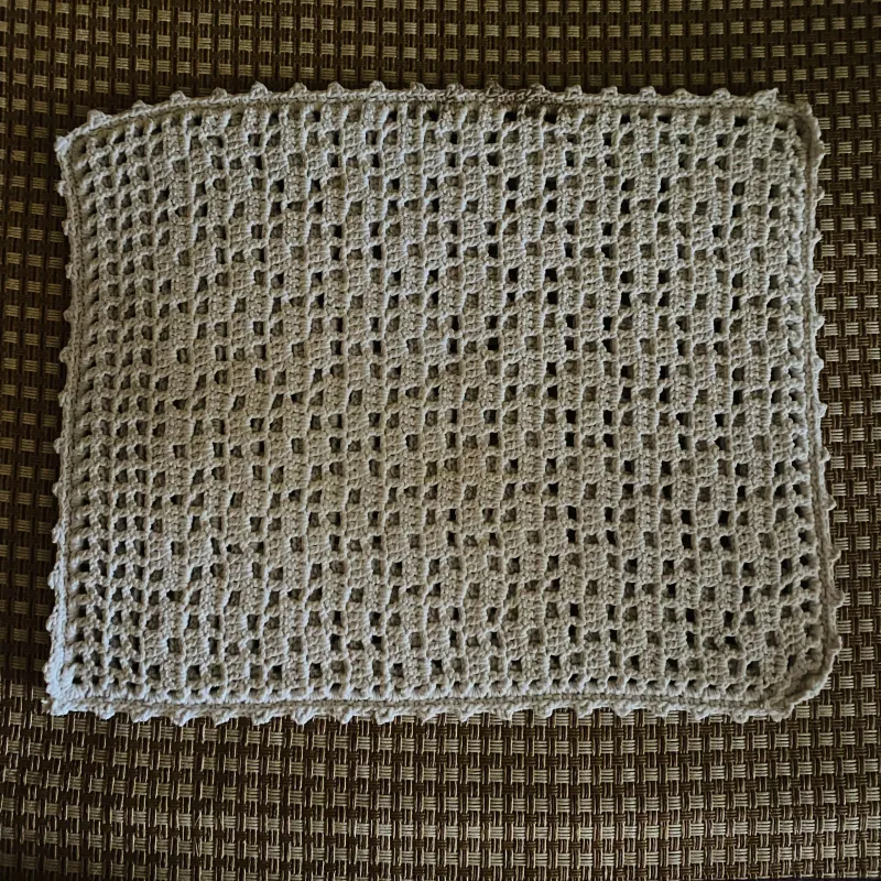 [Hàng si] Khăn trải bàn đan móc  749649