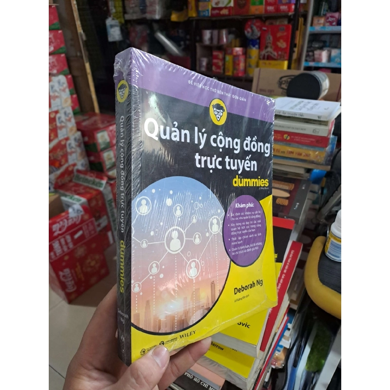 Quản Lý Cộng Đồng Trực Tuyến For Dummies - Deborah Ng - mới 100% - KINH TẾ - TÀI CHÍNH - CHỨNG KHOÁN - HMT3012 924342