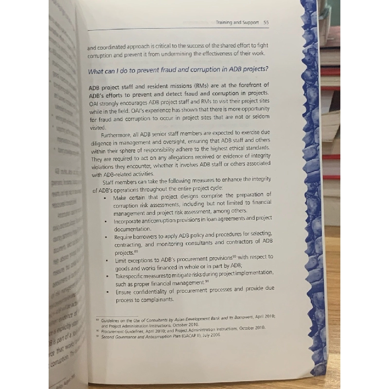 FREQUENTLY ASKED QUESTIONS ON ANTICORRUPTION AND INTEGRITY -Asian Development Bank 728026