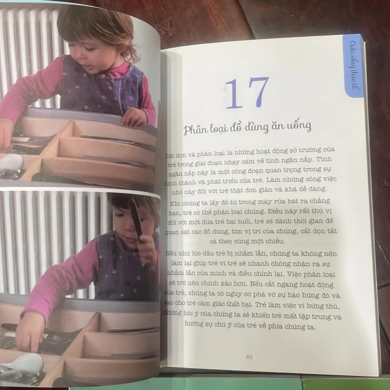 Bộ sách HỌC MONTESSORI ĐỂ DẠY TRẺ THEO PHƯƠNG PHÁP MONTESSORI  1037523