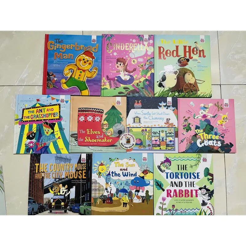 Bộ cổ tích Tiếng Anh kinh điển- minh hoạ hiện đại + mã QR quét Video 701695