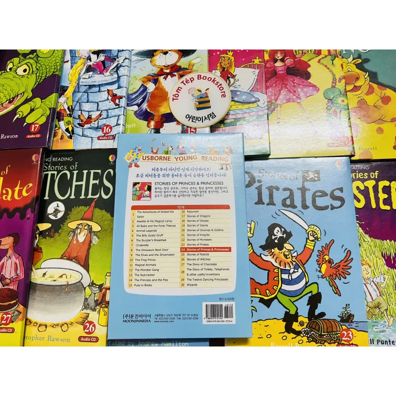 Usborne Young Reading full 30q có CD nghe đi kèm 759322