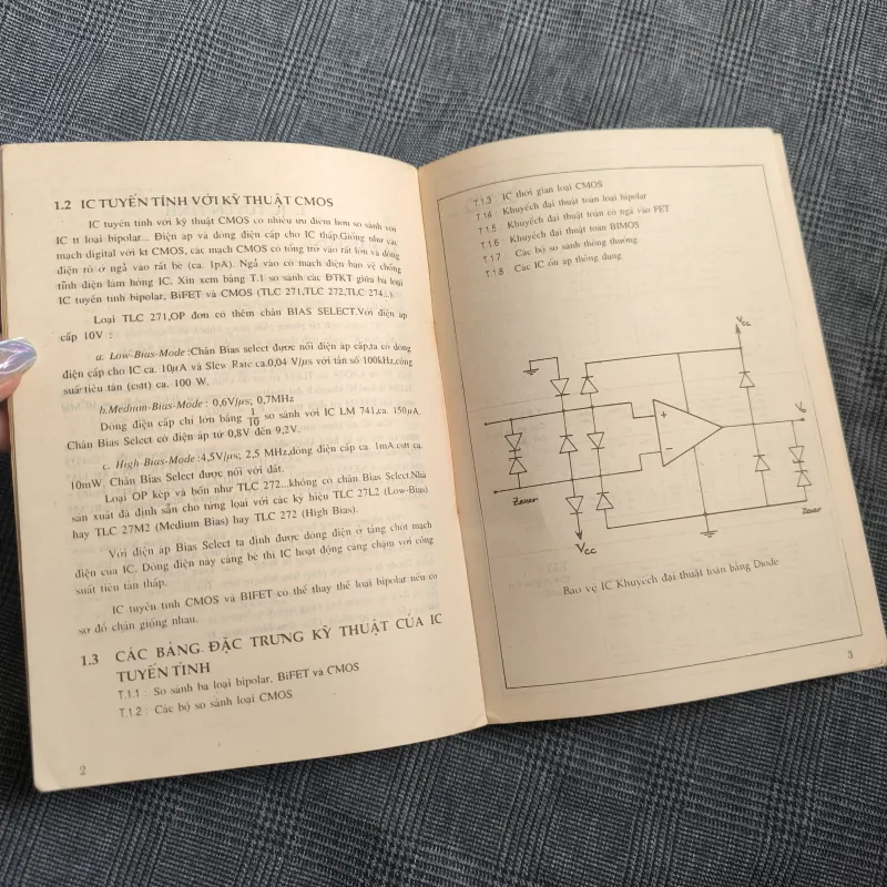 Sơ đồ chân Linh kiện bán dẫn - Dương Minh Trí - Năm 1992 607248