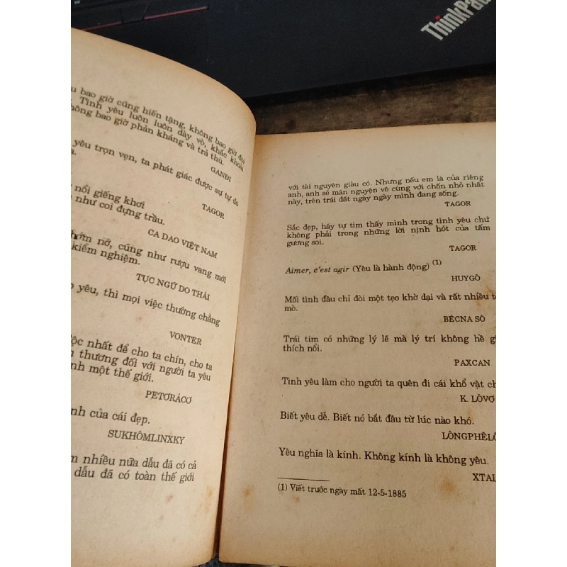 Danh ngôn tình yêu - Thái Doãn Hiểu và Hoàng Liên 1017404