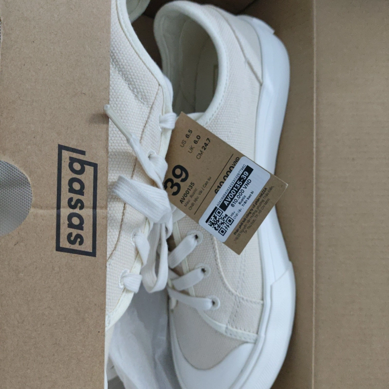 Giày ananas basas RAW - low top màu be 528553