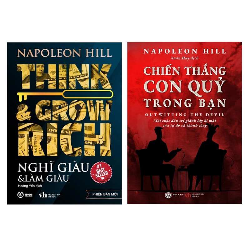 Sách: Combo 2 Cuốn Nghĩ Giàu Làm Giàu + Chiến Thắng Con Quỷ Trong Bạn (Napoleon Hill 445865