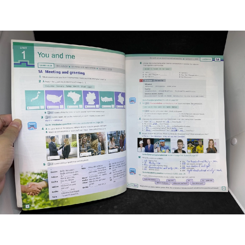 Personal Best, American English, A2 Elementary, Student’S Book & Workbook, Mới 80% (Có Ghi Chữ Vài Trang) SBM0809 (WEB) Oreka-Blogmeo 272479