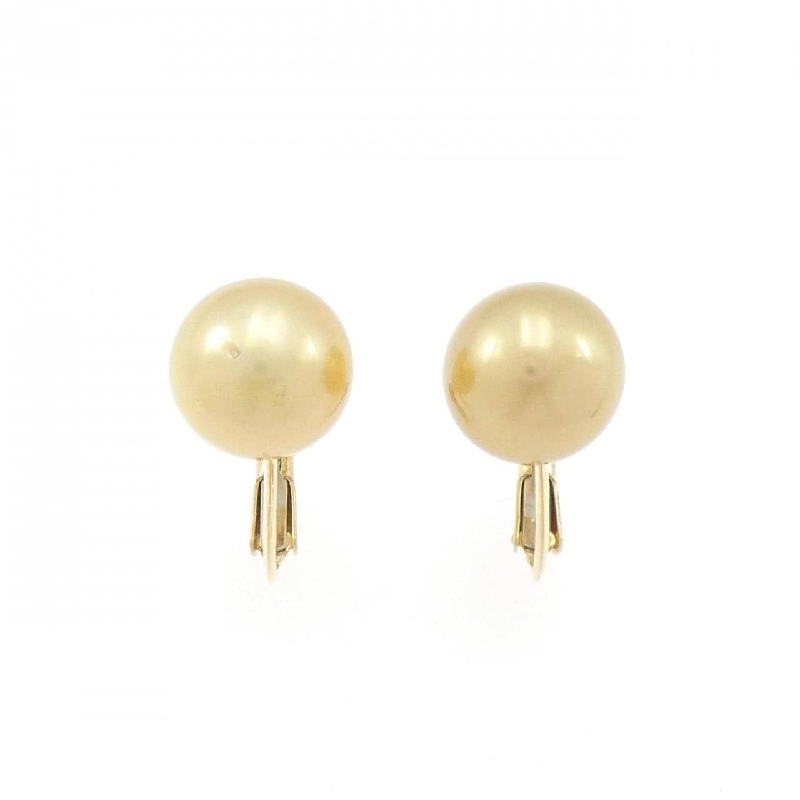 K18YG Bạch Ngọc Trai Bông Tai 11.4mm - Hàng hiệu Chính Hãng 872655