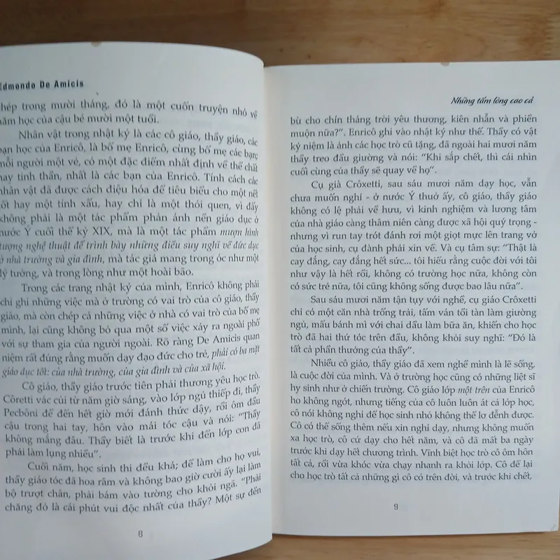 Những Tấm Lòng Cao Cả - Edmondo De Amicis 697331