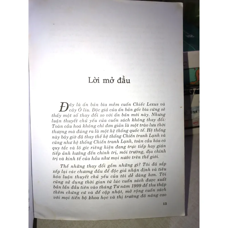 Chiếc Lexus và Cây ô liu - Toàn cầu hoá là gì? 700620