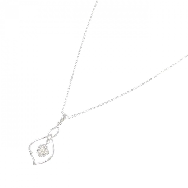 Dây chuyền kim cương 18KWG/750WG 0.082CT - Hàng hiệu Chính hãng 857906